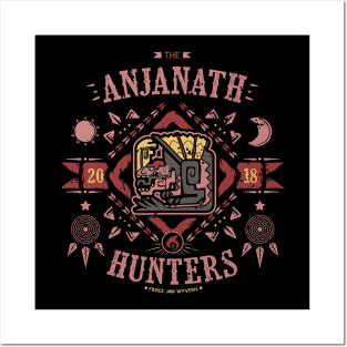 Anjanath Hunters Posters and Art